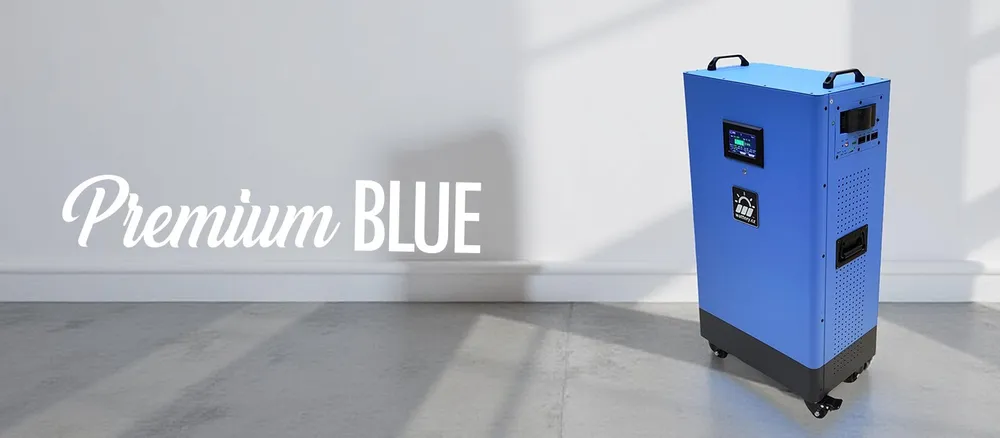 wattery Premium Blue — modré bateriové úložiště